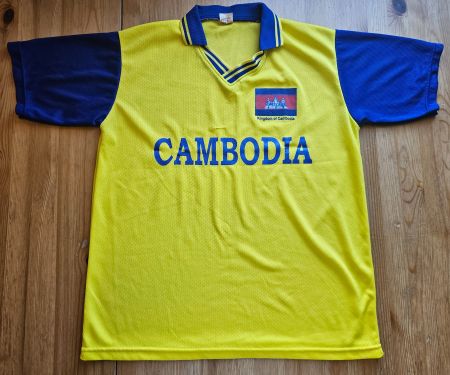 Trikot Kambodscha Gr. M Fussball Cambodia Asien