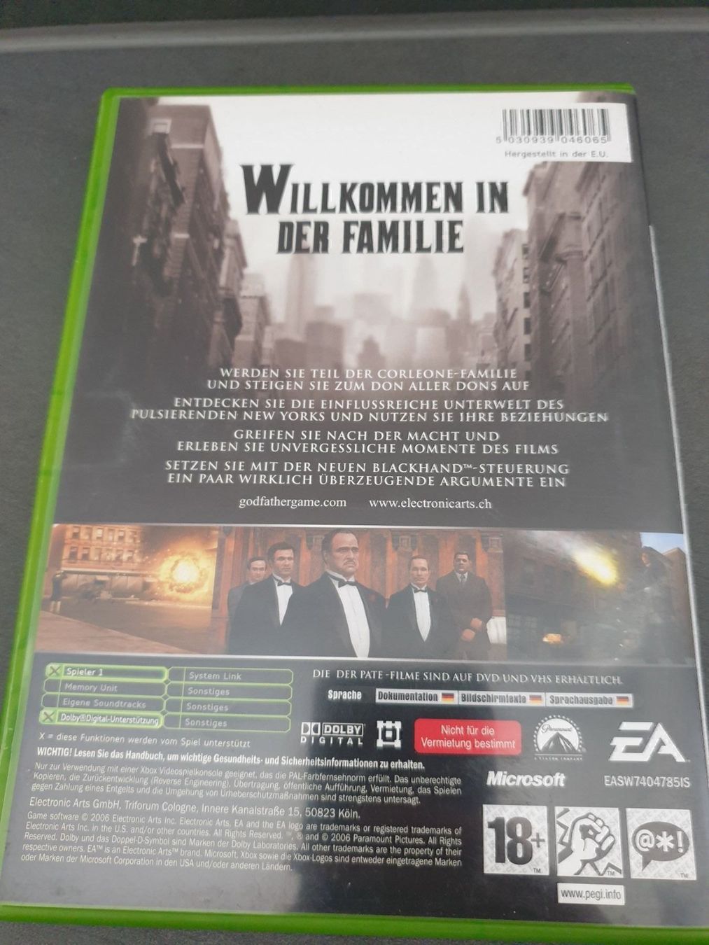 Microsoft Jeux: Der Pate Xbox PEGI Version – D'occasion à Füllinsdorf par master_mind 1