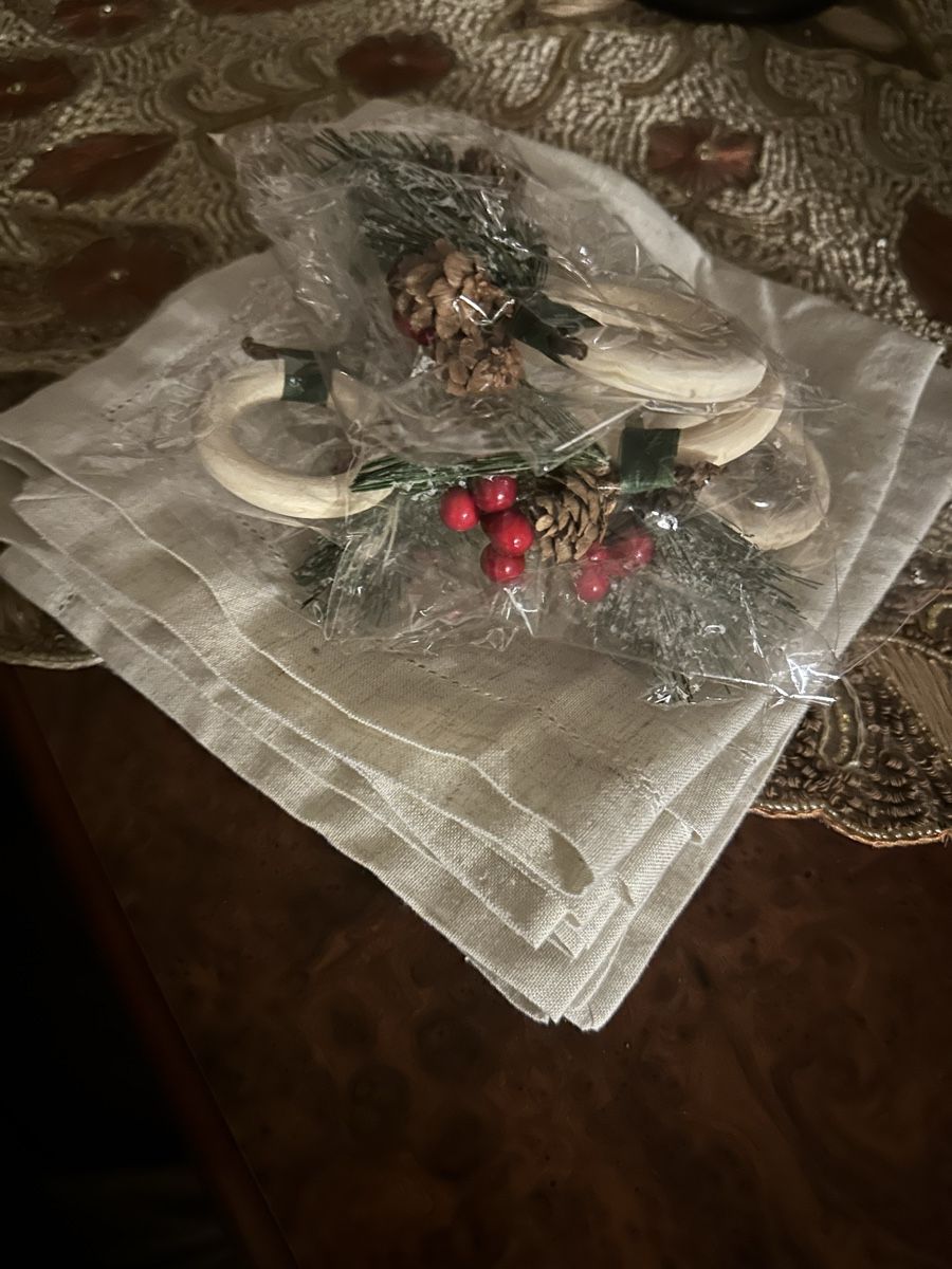 Tutte le decorazioni: Weihnachtliche Servierten-Ringe – Nuovo e nell'imballaggio originale da Glattpark-Opfikon venduto da Anahita-R 1
