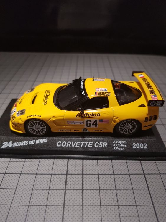 CORVETTE C5R N°64 LE MANS 2004 IXO LMM064 1:43 Arrivée 6ème 1cat