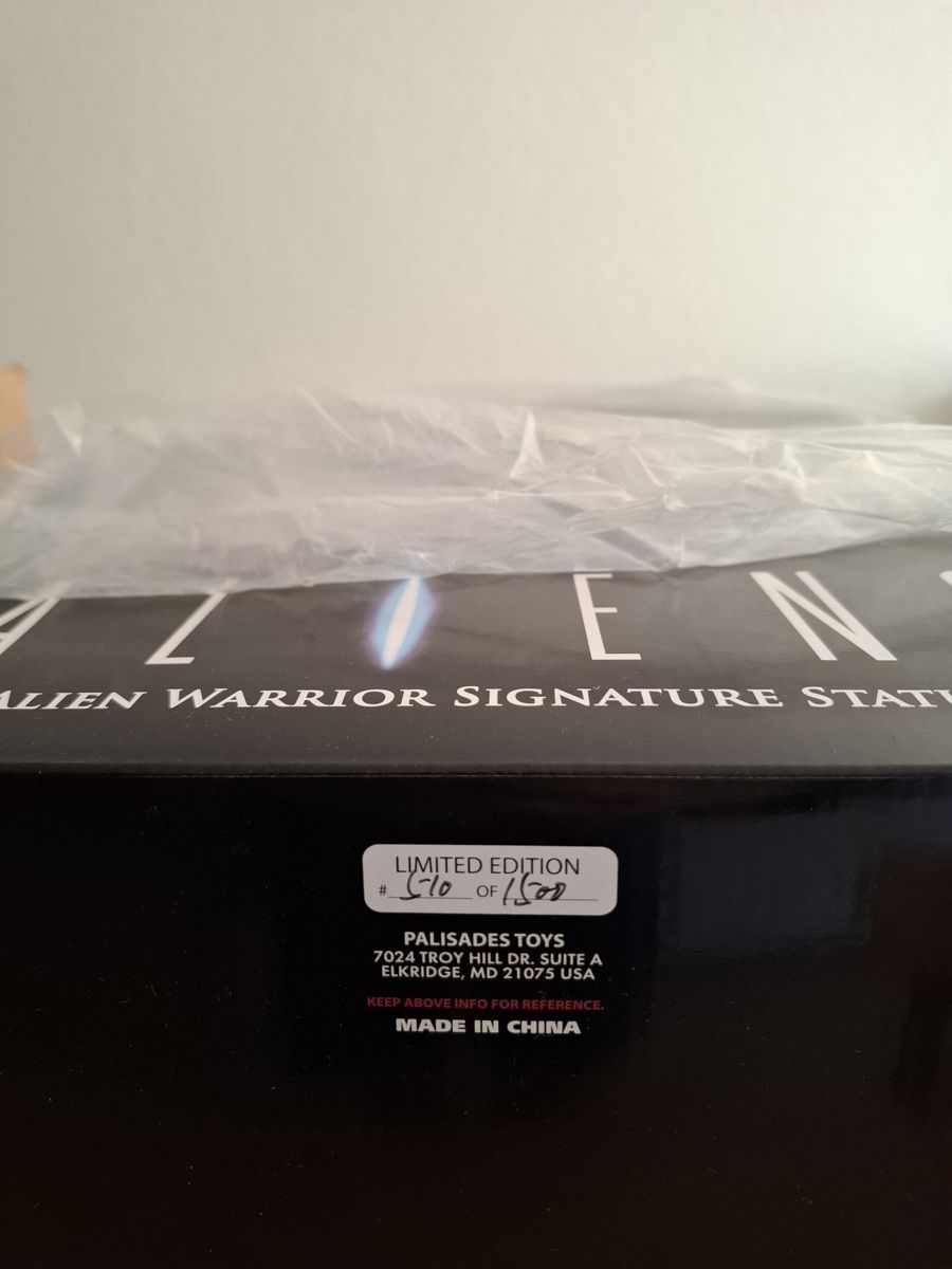 Statuette: Alien Warrior Signature, #510/1500 – Usato da Gollion venduto da sophie91 3