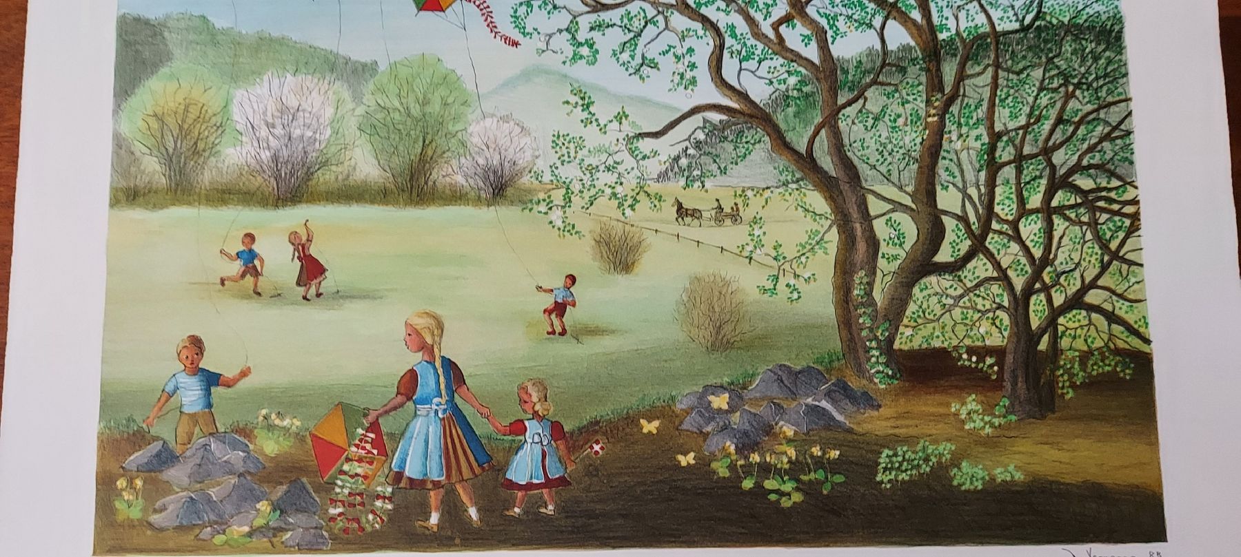 Grafica & Litografie: Lithografie von Doris Vernazza – Usato da Küssnacht am Rigi venduto da Mukare 3