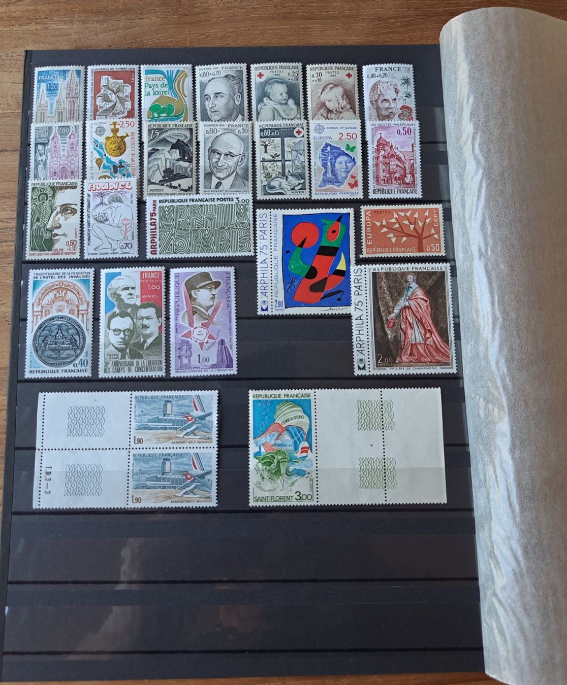 Alle Briefmarken: France Timbres ** – Gebraucht aus Biel/Bienne von ESOXMAN 1