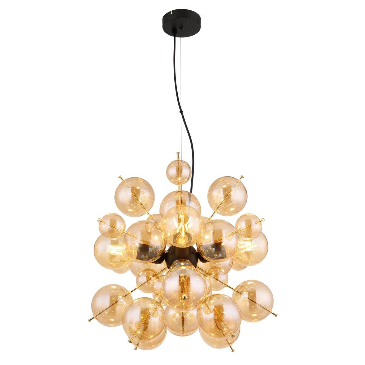 Lampadari & plafoniere: Pendelleuchte, Glaskugeln, 52 cm Ø – Nuovo (secondo la descrizione) da Kreuzlingen venduto da Smart-Light