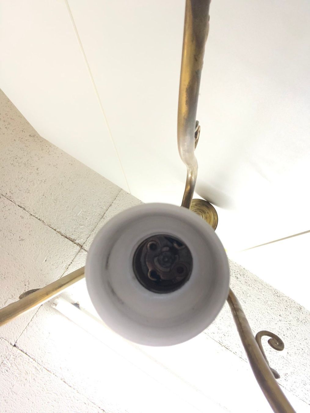 Lampadari & plafoniere: Antike Messing-Deckenleuchte – Usato da Lenz venduto da Klimbim7083 6