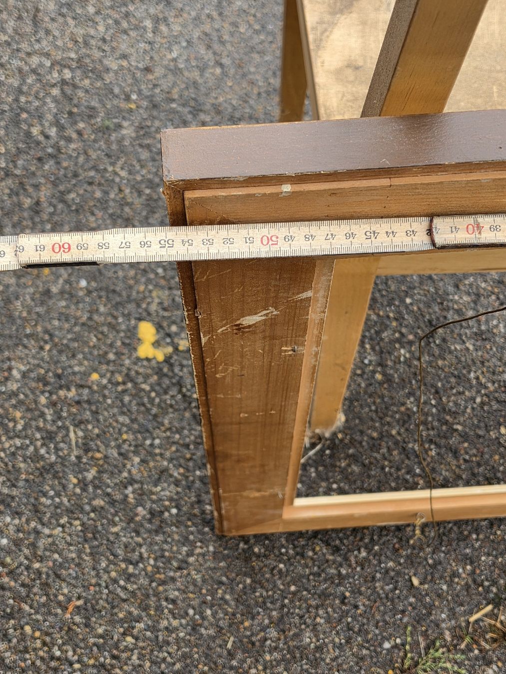 Cadres de tableaux: Holz Bilderrahmen beige braun gebraucht . – D'occasion à Mettlen par elios0888 9