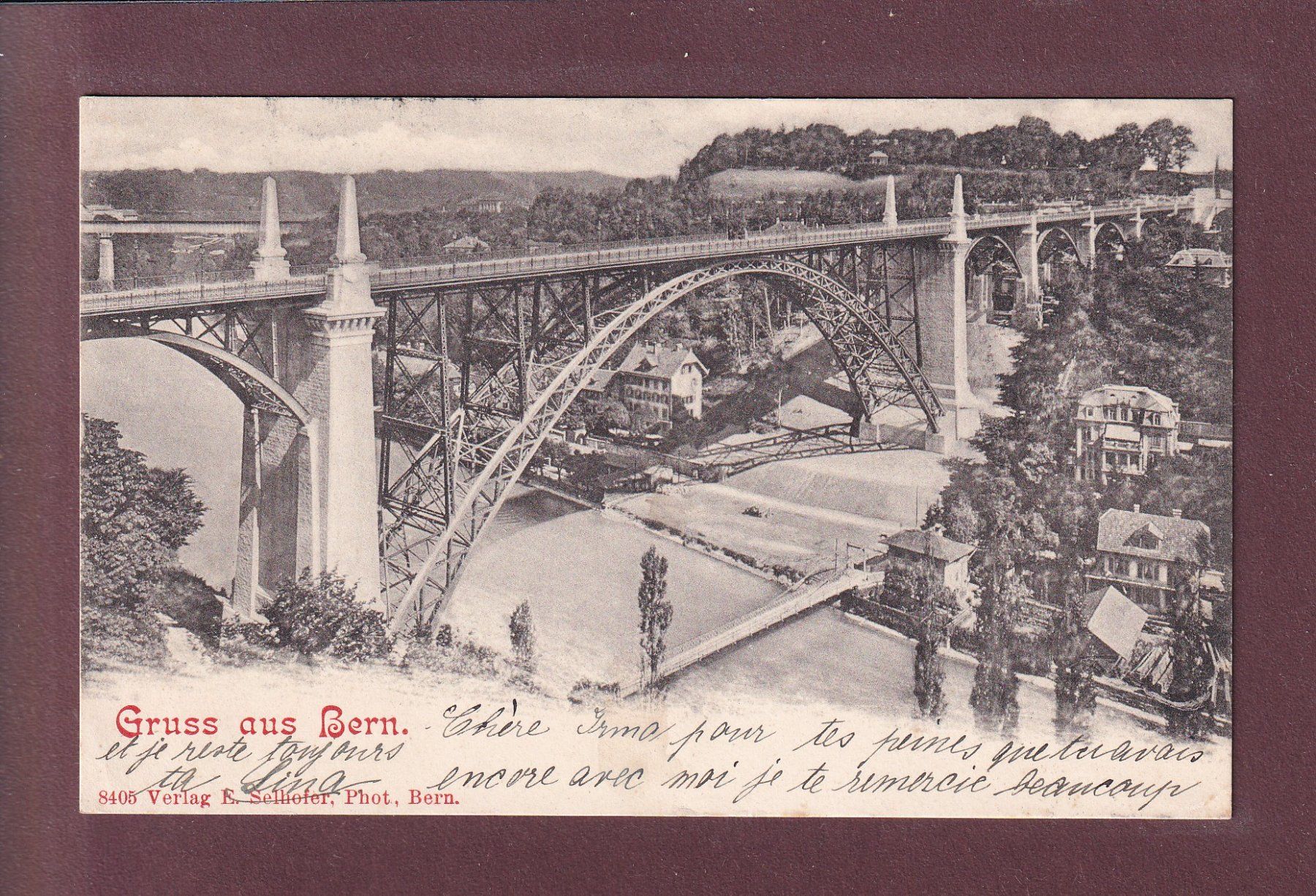 Cartes postales: Gruss aus BERN - 1899 – D'occasion à Pully par nicecards