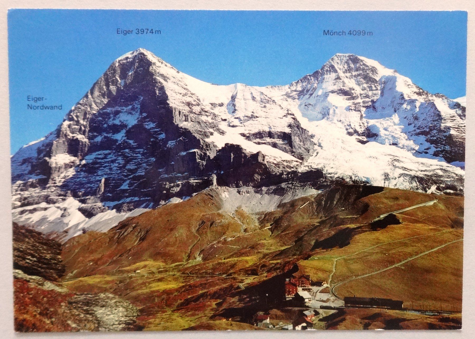 Cartoline postali: Jungfraubahn, Kl. Scheidegg 2061 m – Usato da Fétigny venduto da Billy2miny