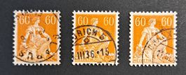 Lot SBK 140/z/y Helvetia mit Schwert
