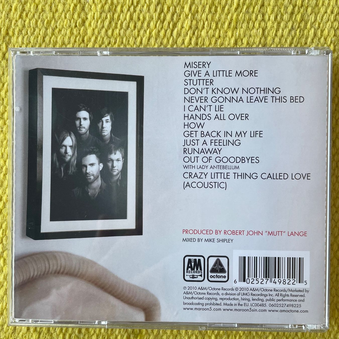 CD: MAROON5-HANDS ALL OVER – Usato da Rorschacherberg venduto da CD-Roli 1