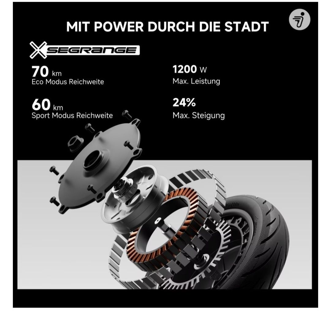 Segway Kickboard: Segway-Ninebot F3 Pro D – Neu (gemäss Beschreibung) aus Niedergösgen von miggu118 7