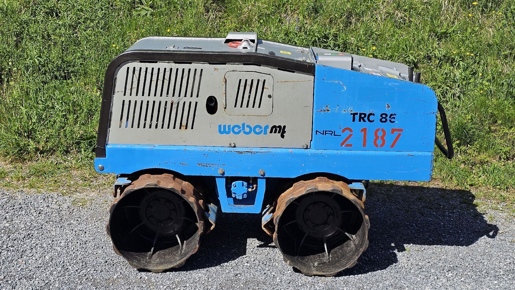 Rammax Tutte le macchine: Weber TRC 86 Grabenwalze, Walze – Usato da Mühlehorn venduto da Ba-Masch_Handel_GmbH 2