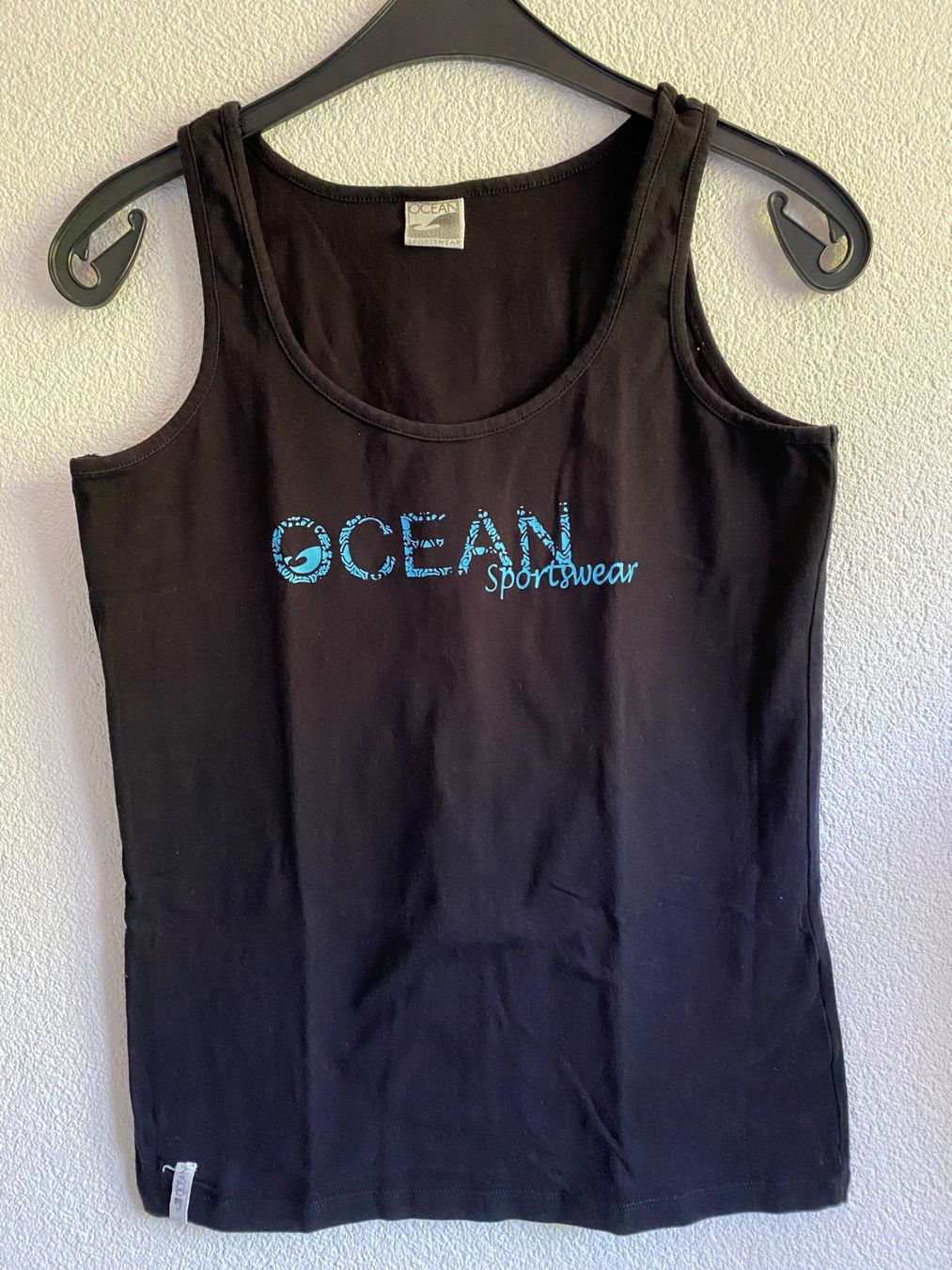 Top: Schwarzes Ocean Sportswear Top, Grösse M – Usato da Brügg BE venduto da crowhill2555
