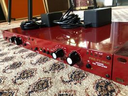 2x Golden Age Pre-73 MKii Vintage Pre-Amplifiers + Rack-Kit