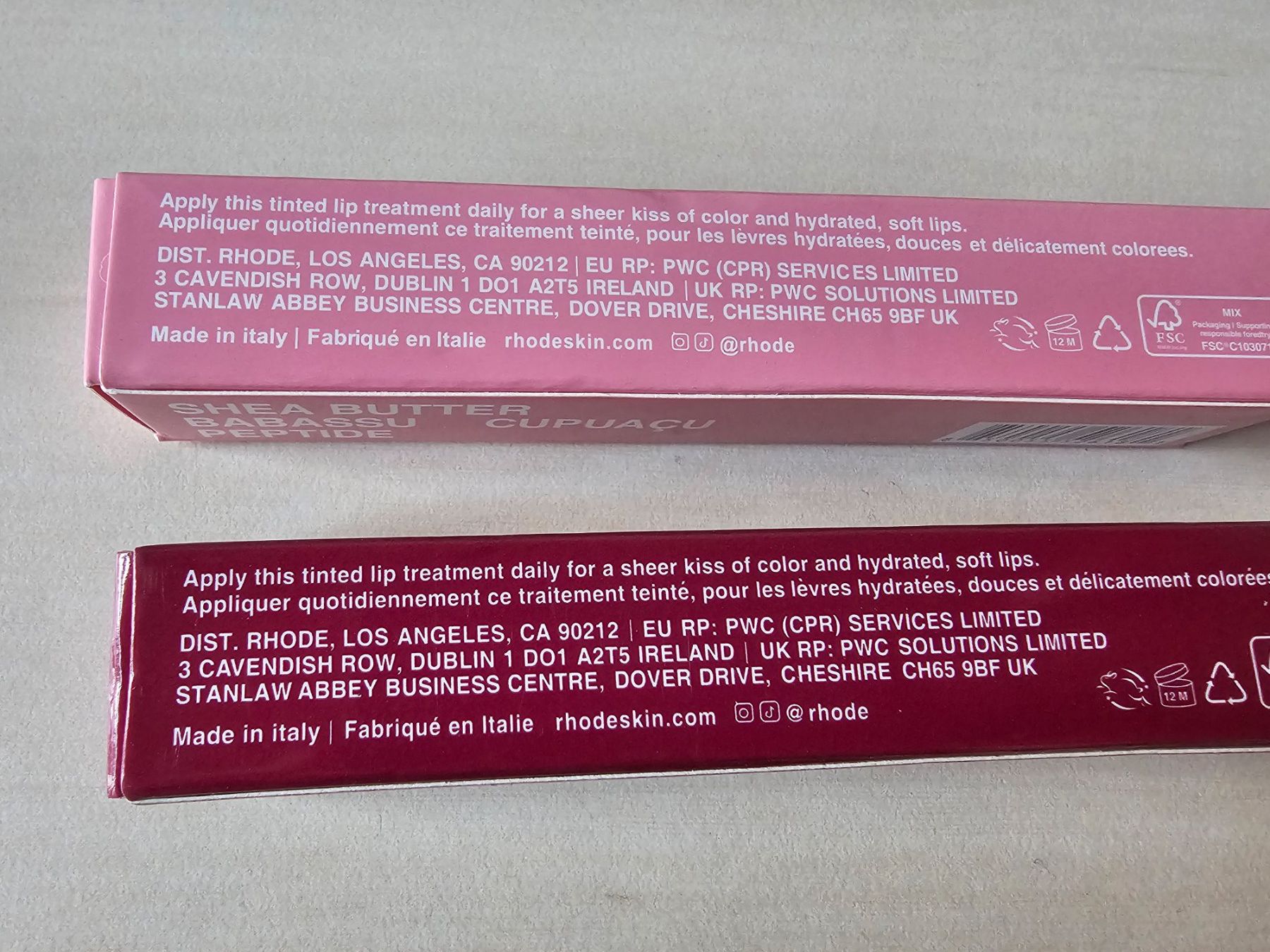 Make-up: 2 Rhode Lip Tints – Neu (gemäss Beschreibung) aus Balterswil von Dikdik1992 1