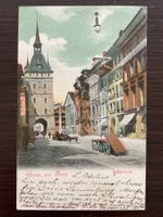 GRUSS AUS BERN Käfigturm, Guggenheim, color, 1903