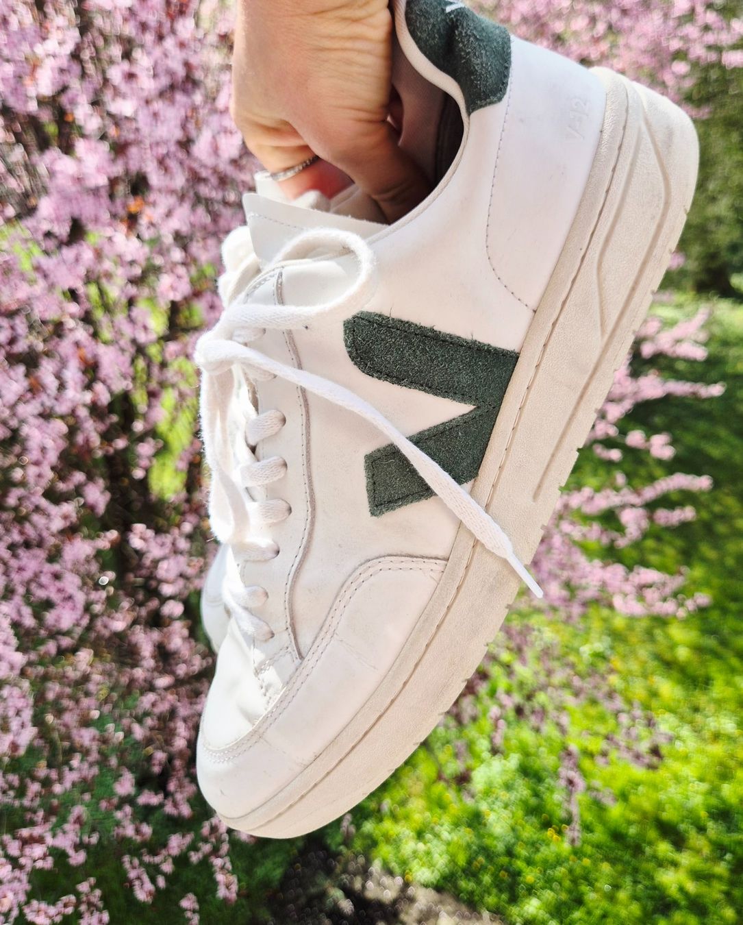 Veja Herrenschuhe: VEJA 45 SNEAKER SCHUHE LEDER TIP TOP HALBSCHUH WEISS BASIC – Gebraucht aus Elsau von the-colorful-side 6