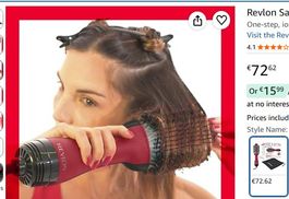 Revlon Salon One-Step Titanium Coated Hair Dryer,Volumiser