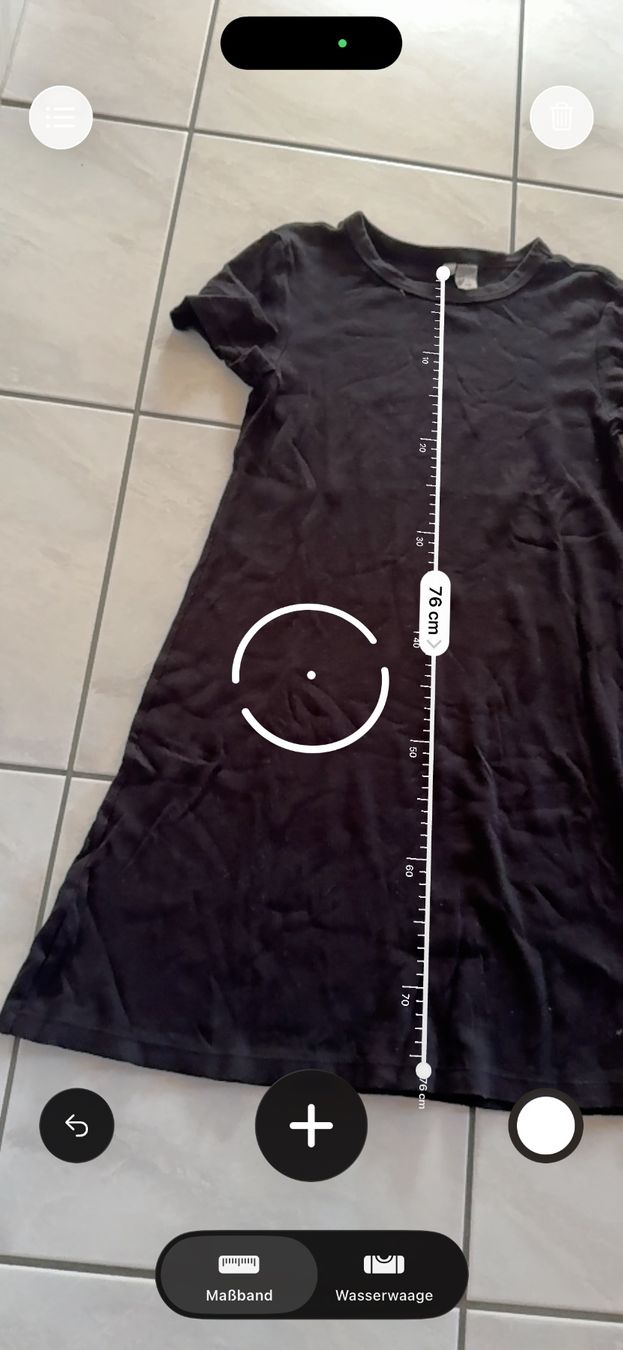 H&M Vestiti: Schwarzes T-Shirt Kleid – Usato da Hergiswil NW venduto da kaufe_bei_kaufmann 3
