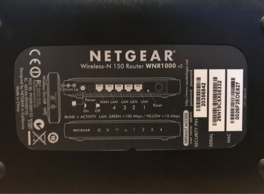 Wlan Router Netgear 4