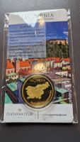 Goldene Slovenia Gedenkmünze