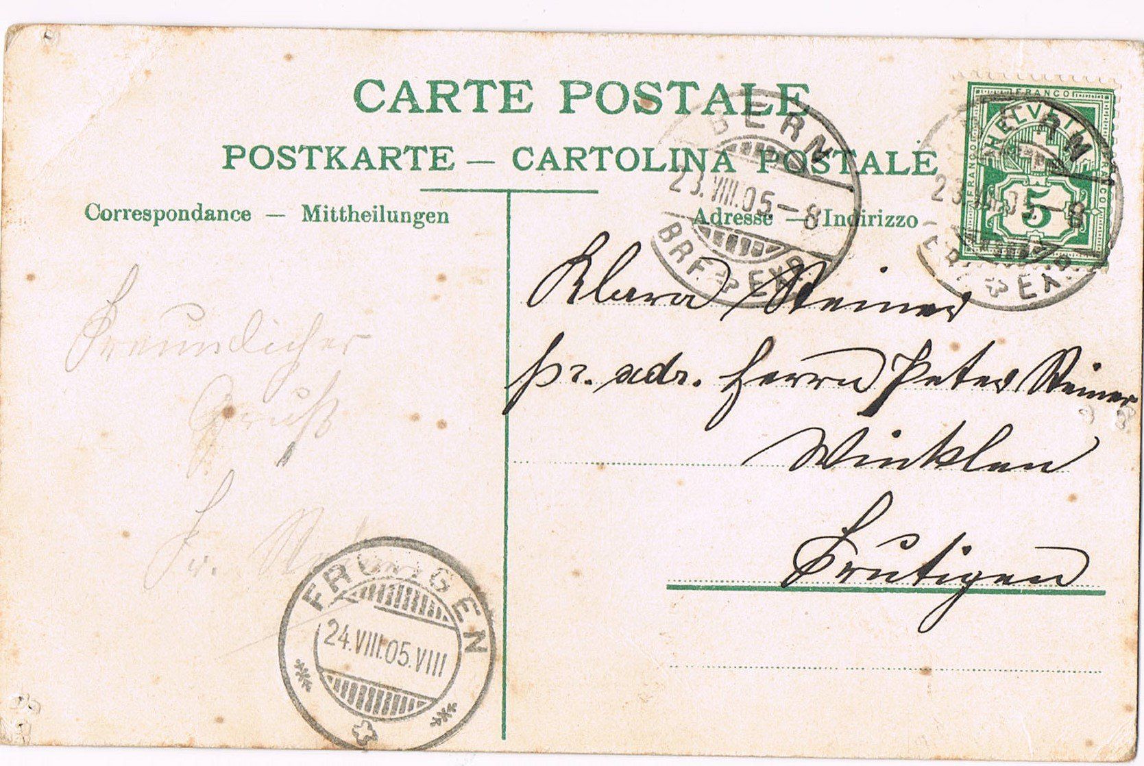 Cartoline postali: Berner Trachten, alte AK – Usato da Buchs AG venduto da Baerfisch 1
