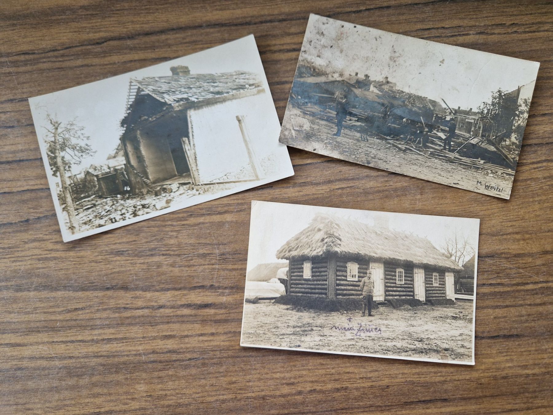 Cartoline postali: 3 Ansichtskarten Fotos 1. Weltkrieg – Usato da Mörschwil venduto da aik_x8mc