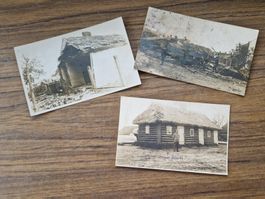 3 Ansichtskarten Fotos 1. Weltkrieg