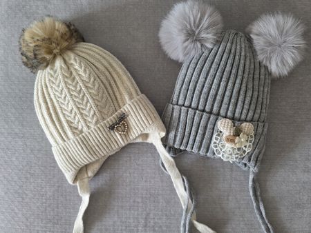 2 Wintermützen – Neu