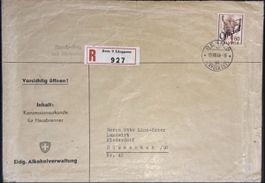Konzessionsurkunde Eidg. Alkoholverwaltung Hausbrenner