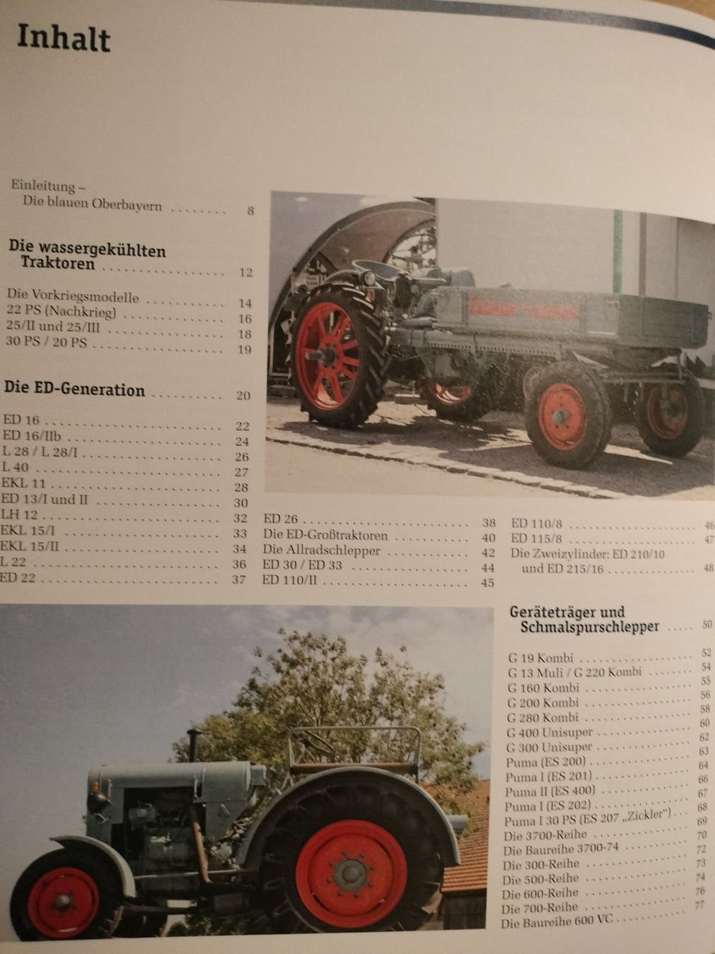 Libri: Traktoren Buch , Eicher – Usato da Schwanden Sigrisw venduto da cadieux71 2