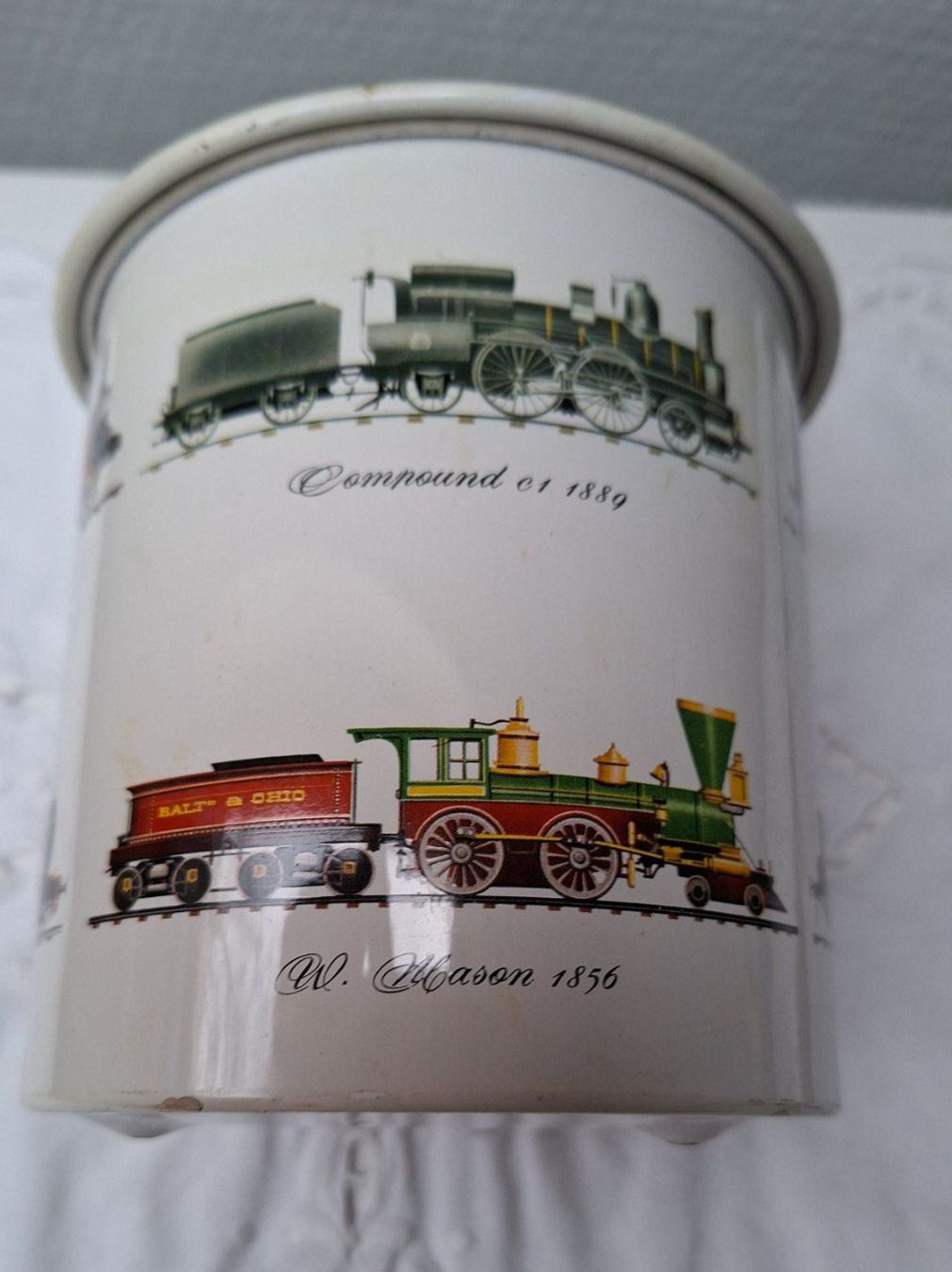 Barattoli: Vintage Blechdose  mit Lokomotiven – Usato da Dornach venduto da majo8689 3