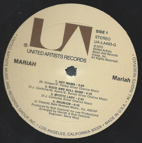 Dischi in vinile: Mariah - Mariah – Usato da Jegenstorf venduto da Ak50 2