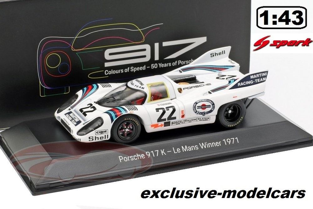 PORSCHE 917K MARTINI - 24 HEURES DU MANS 1971