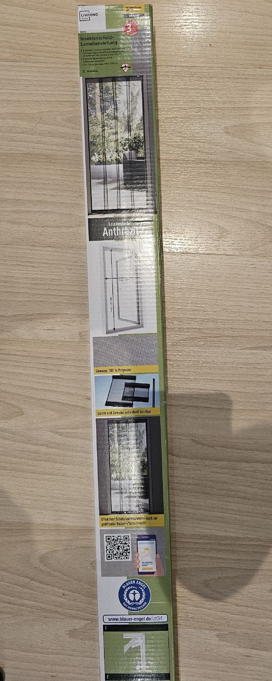 Vorhänge: Insektenschutz-Lamellenvorhang – Neu und originalverpackt aus Fehraltorf von Sumin 1