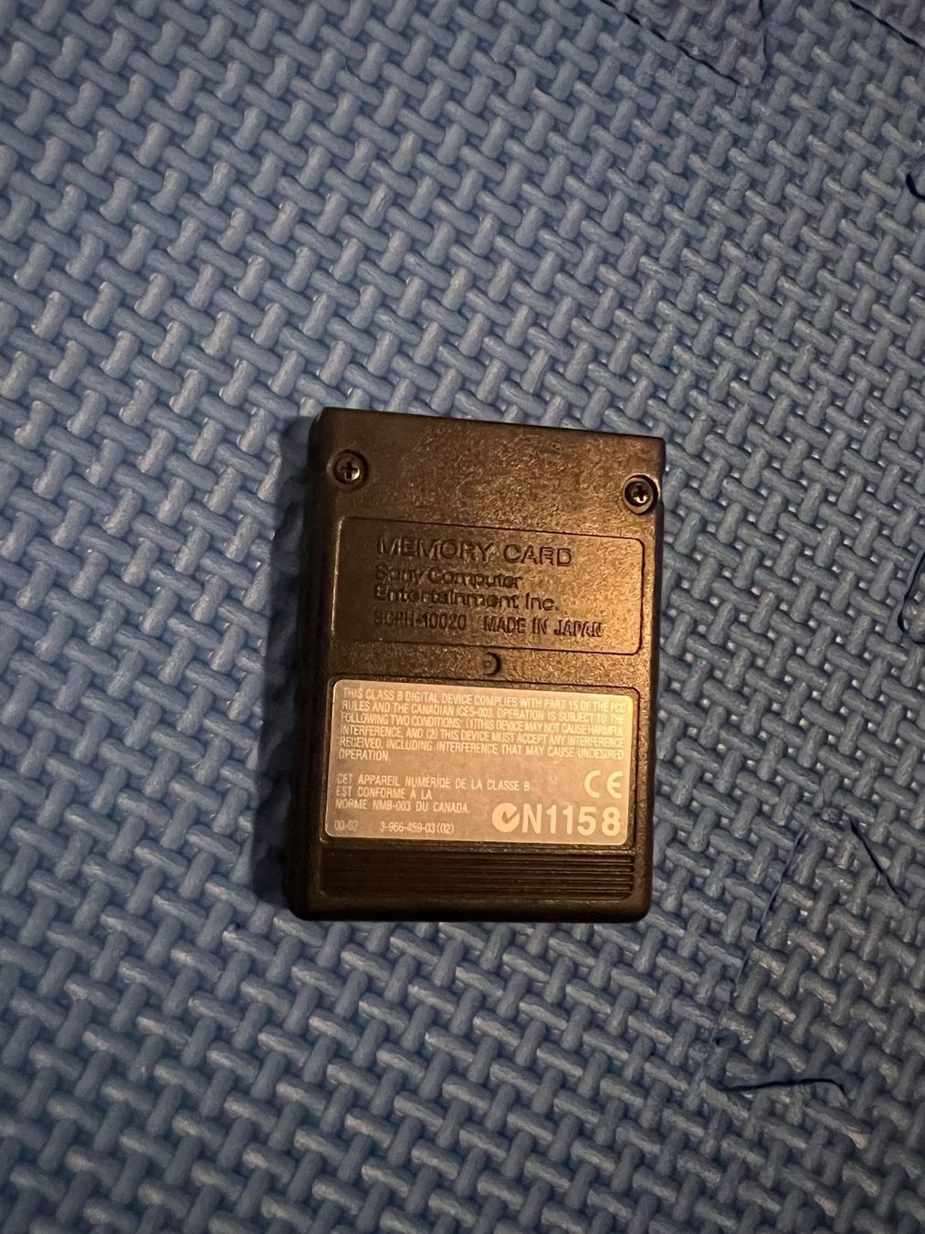 Sony Memory unit & Memory card: original Memory Card 8 MB Playstation 2 / PS2 – Usato da Gossau SG venduto da schlitzerdemon 1