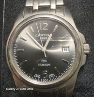 montre certina ds titanium