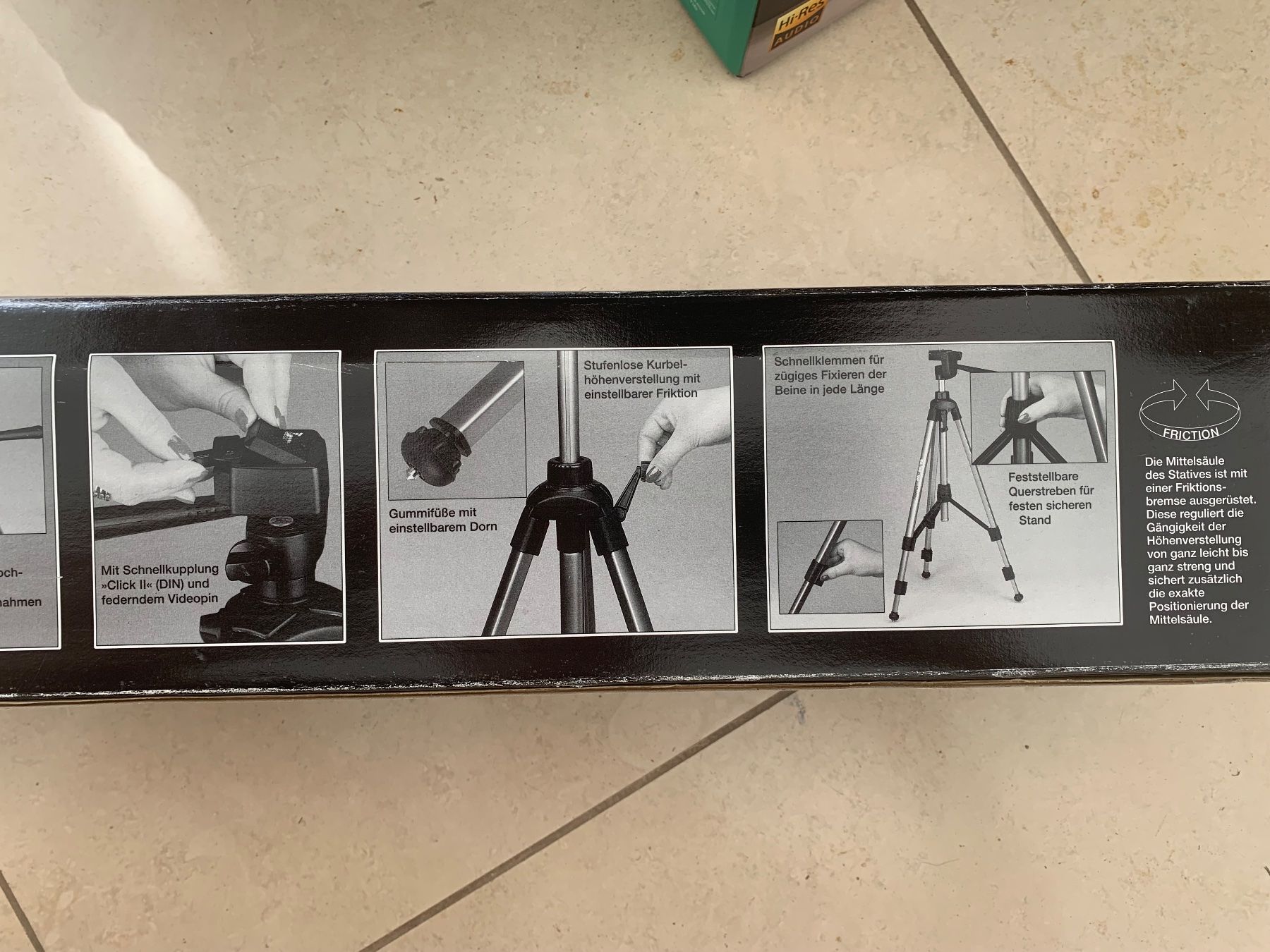Treppiedi & Teste: Okano 72  Kamerastativ – Nuovo e nell'imballaggio originale da Weesen venduto da Elmax1 7