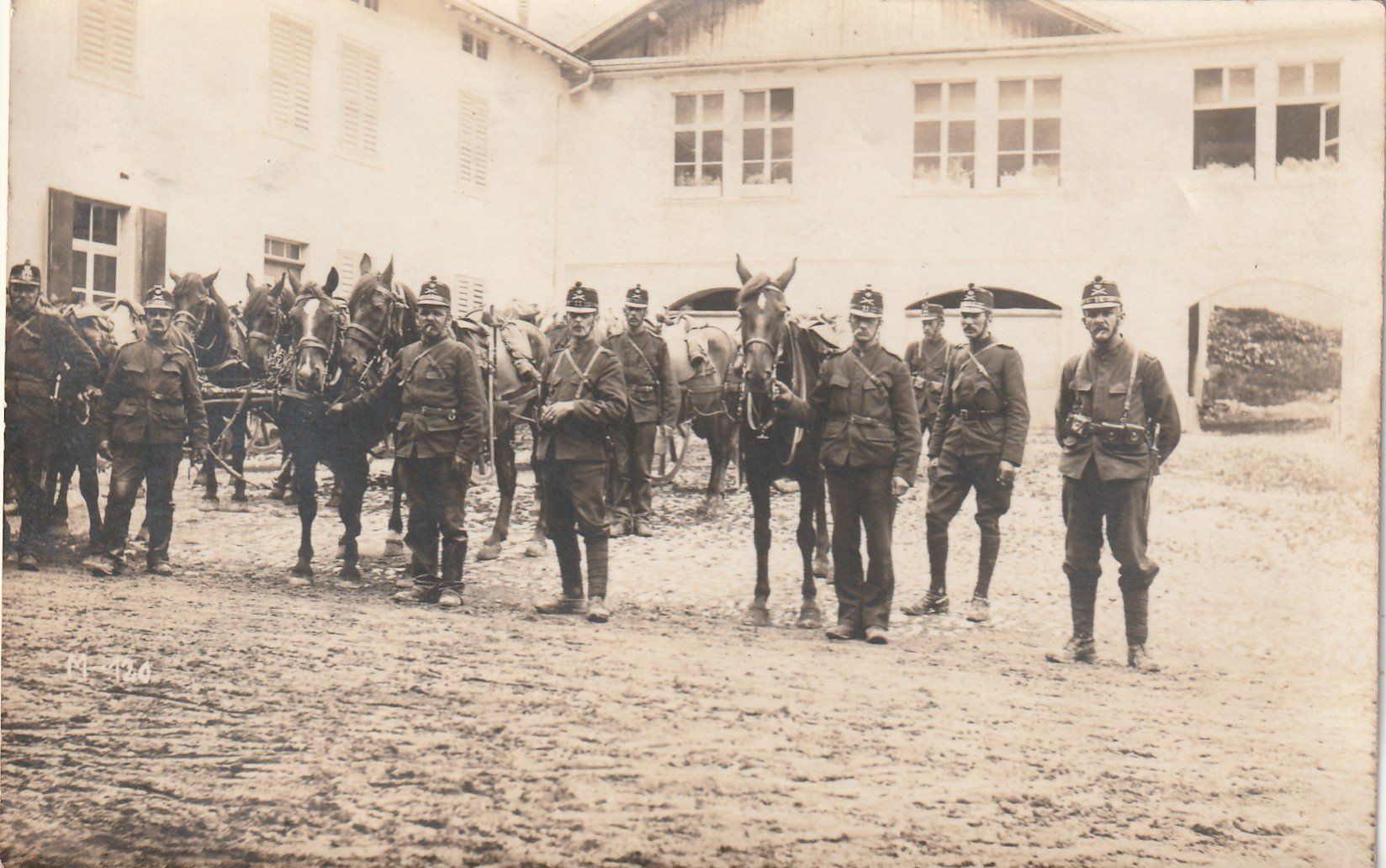 Ansichtskarten: Soldaten mit Pferden – Gebraucht aus Rorschacherberg von fratovi2