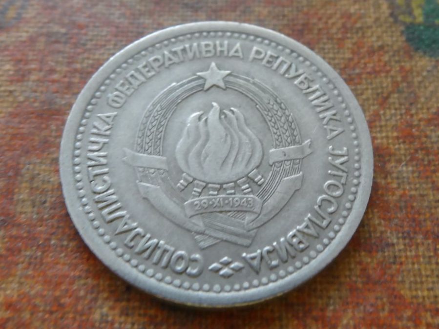 Tutti le monete: YOUGOSLAVIE  1  Dinar  1965 – Usato da Romanel-sur-Lausanne venduto da Swift13 1