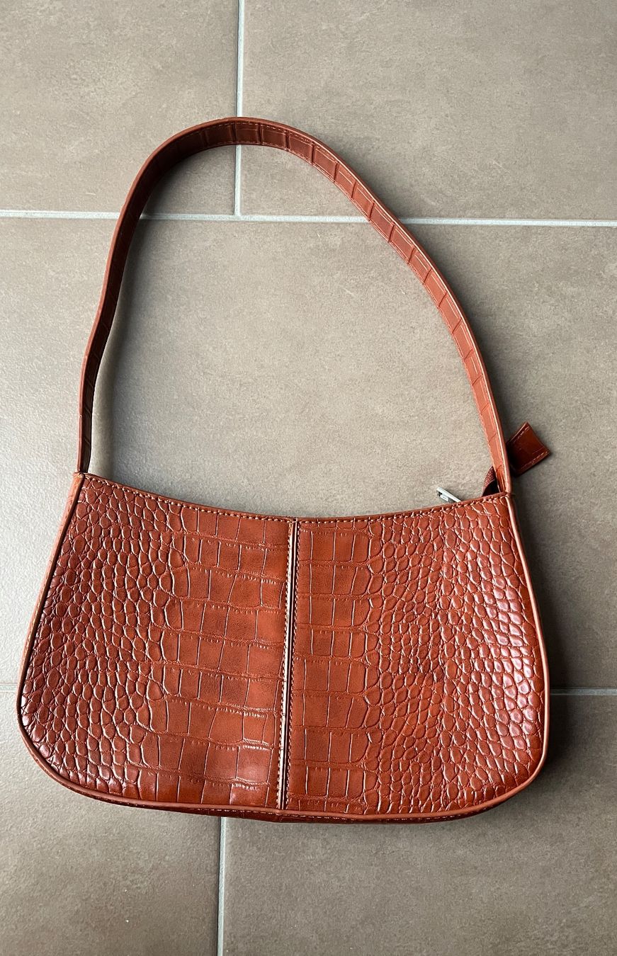 Borse da donna: Schultertasche in Kroko-Optik – Usato da Zollikofen venduto da _Calanthea_ 1