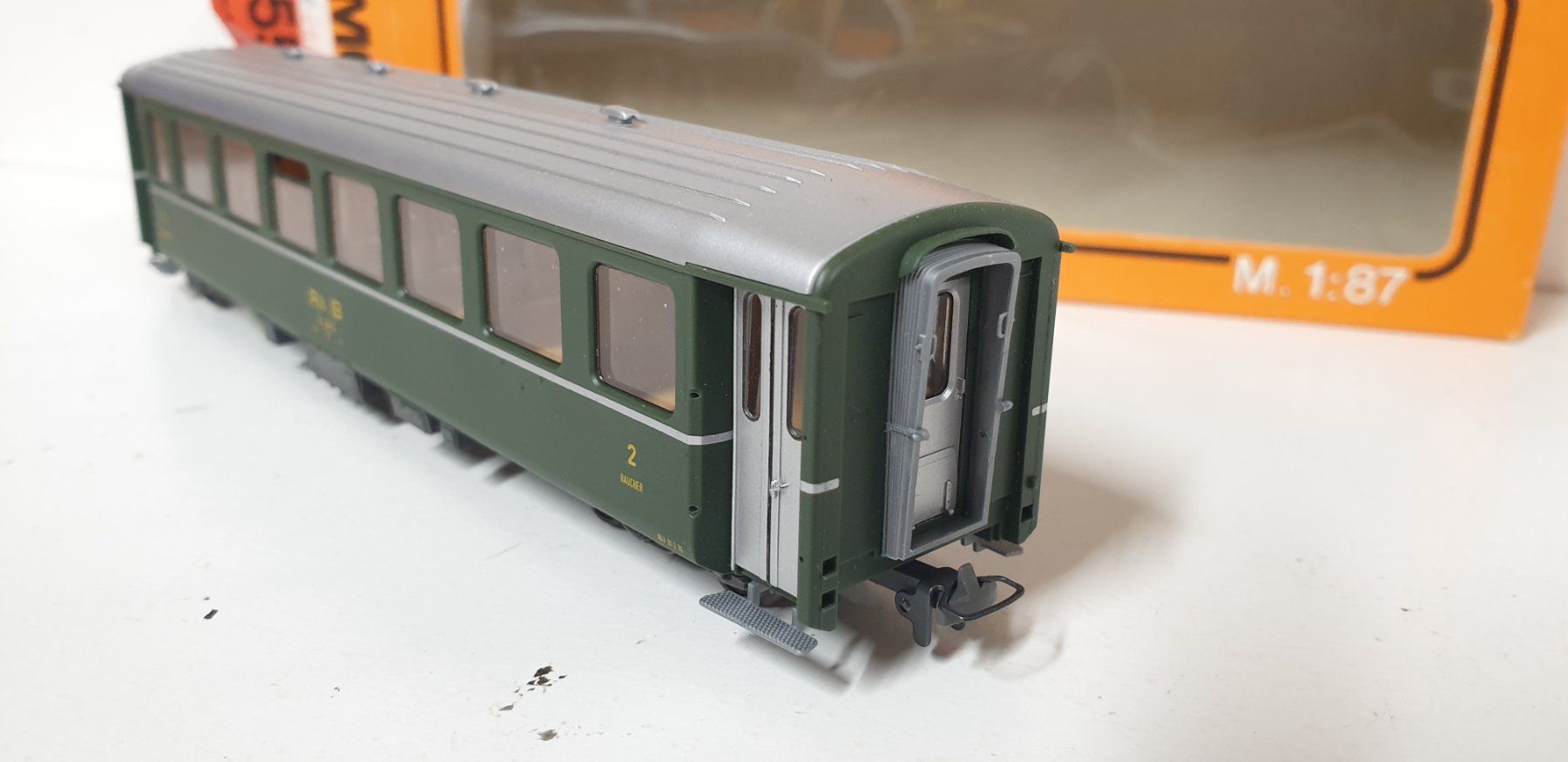 Bemo Modelleisenbahnen: Bemo RhB Personenwagen – Gebraucht aus Geroldswil von TopTrain54 5