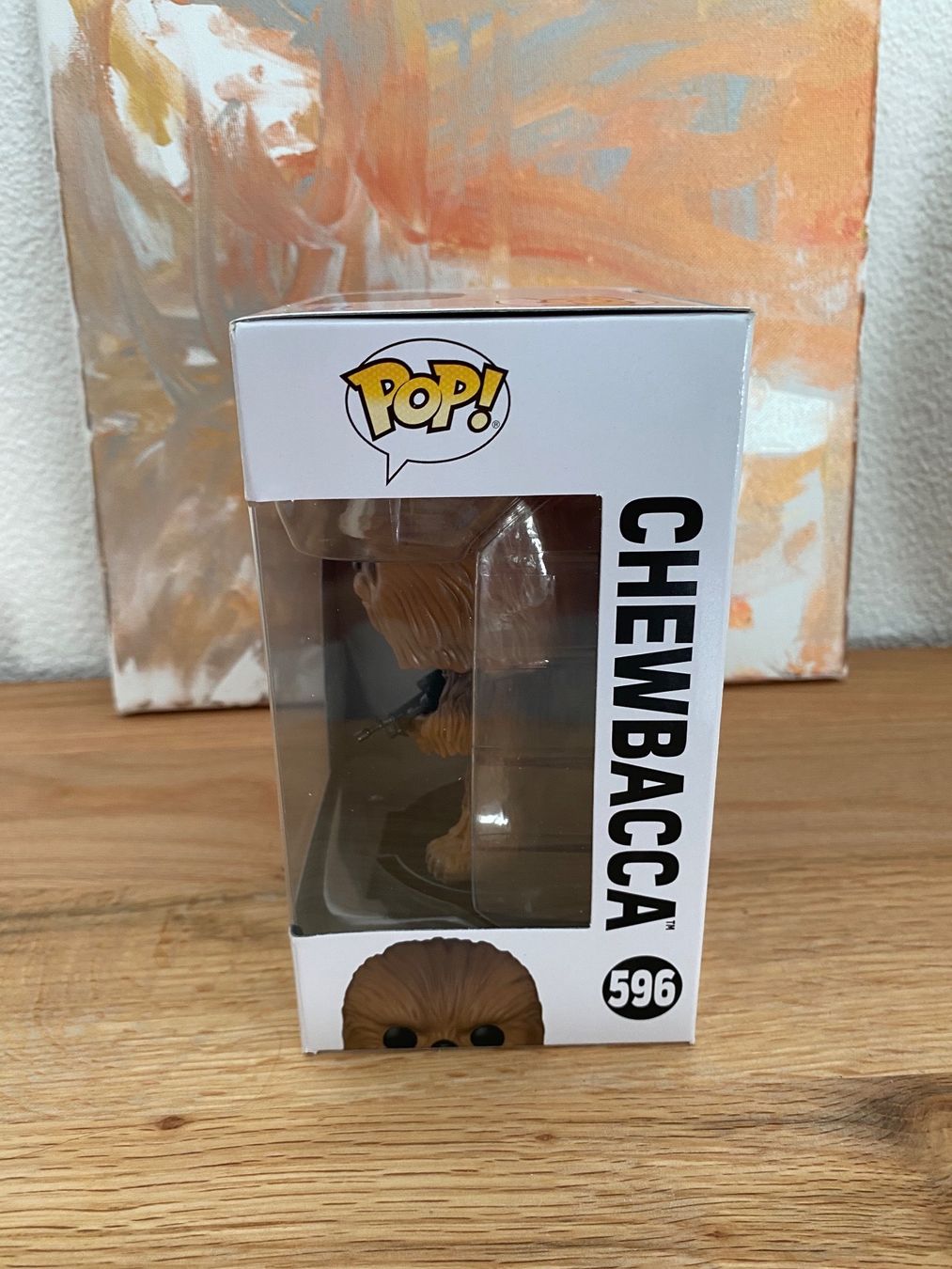 Funko Statuette: Funko POP Star Wars SWNC - Chewbacca Bobble Head #596 – Nuovo e nell'imballaggio originale da Oensingen venduto da CSCollectors 1