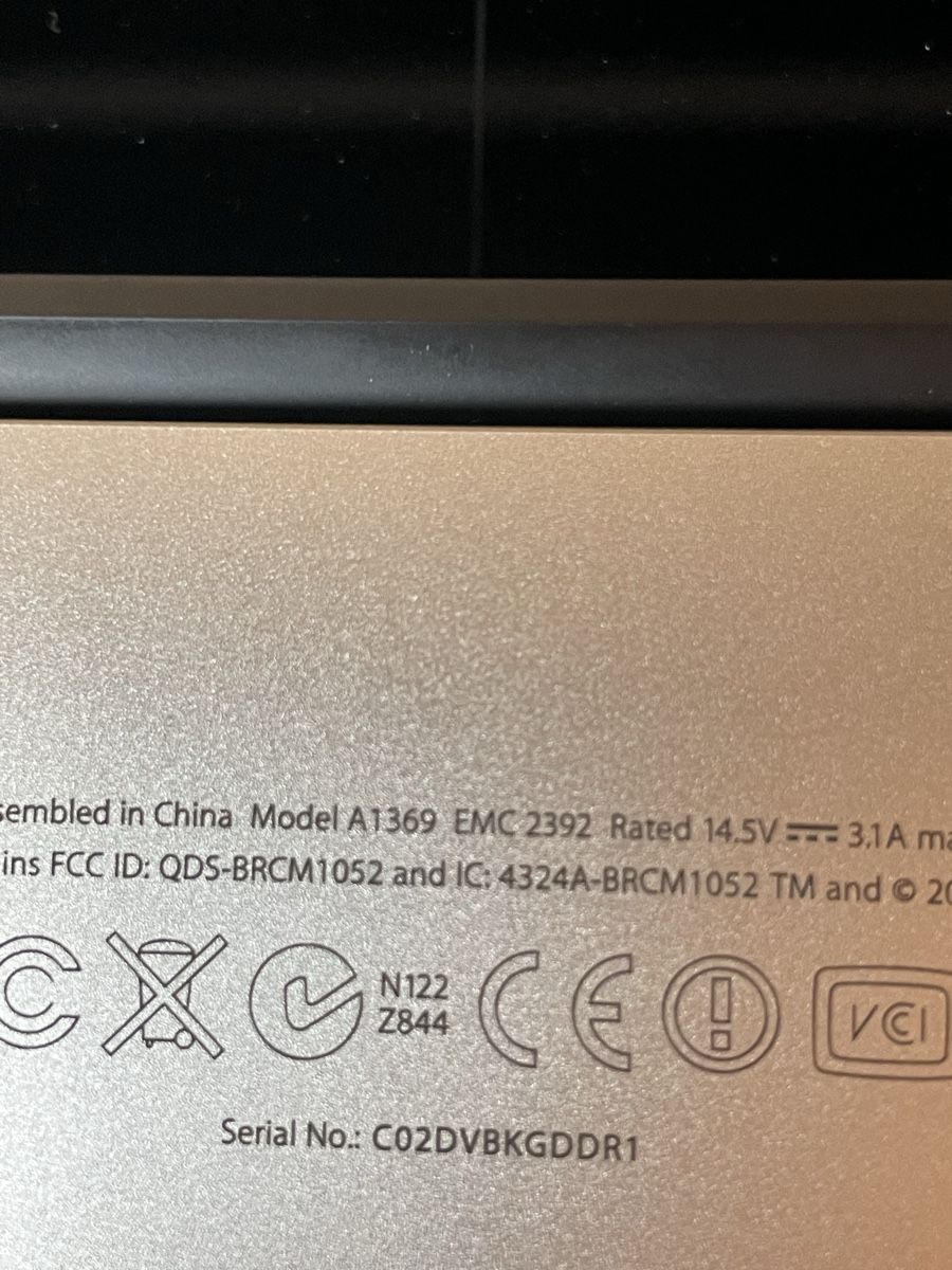 Apple Notebook: MacBook Air 13 Zoll – Usato da Wilderswil venduto da bwe_69gc 2