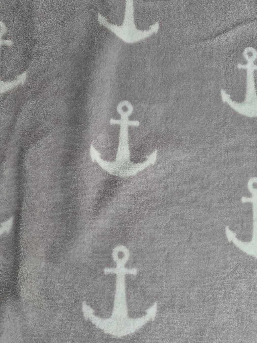 Coperte: Kuschelige Fleecedecke mit Anker-Muster, 140x190 cm – Usato da Niederrohrdorf venduto da Miripfiri 1