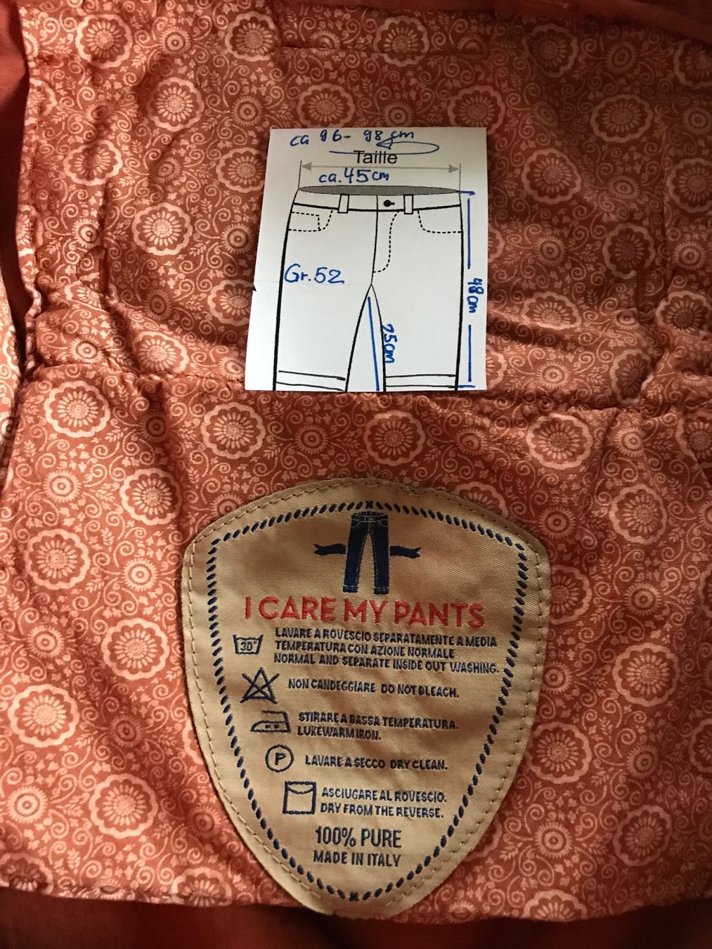 Pantaloni: Berwich - Shorts -Terracotta Gr. L/ 52 – Nuovo (secondo la descrizione) da Unteraegeri venduto da weber588 4