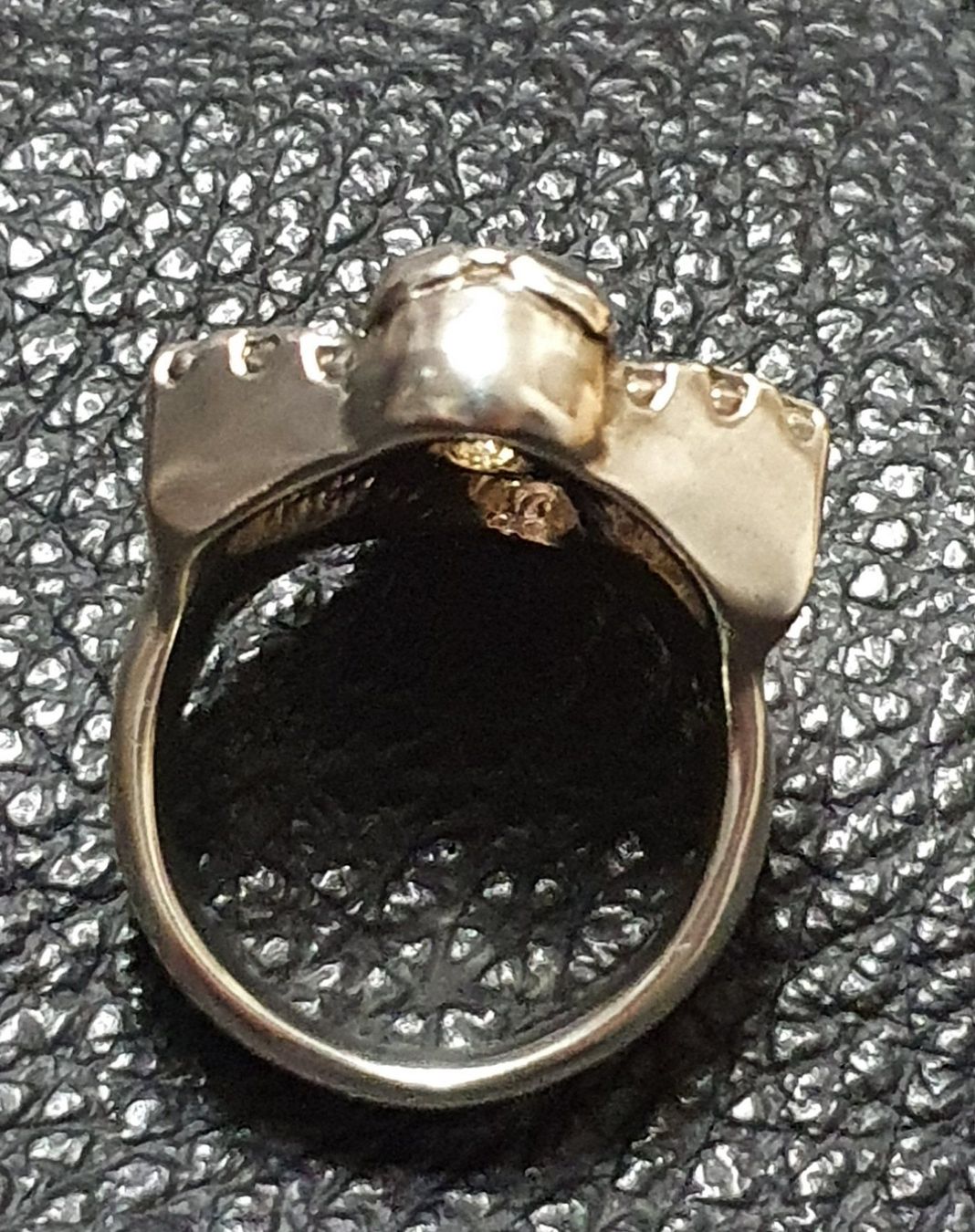 Ringe: Neu: Ring Motor Skull / Gr. 70 / 925 Silber – Neu (gemäss Beschreibung) aus Muri AG von Edlerweiss-Schwarz 6