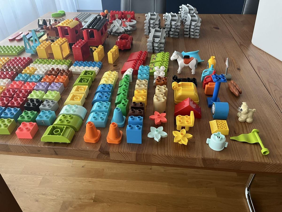 Lego Giocattoli: Lego Duplo Schienen und Bausteinen – Usato da Wil SG venduto da mar_2jrf 9