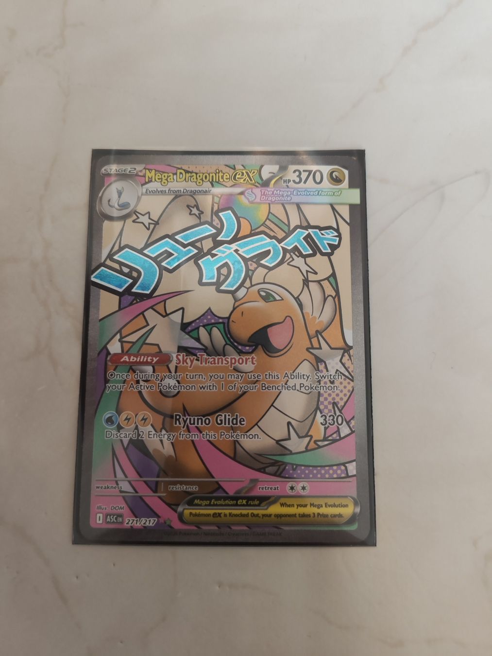 Pokémon Sammelbilder & Trading cards: Pokemon Mega Dragonite 271 217 – Neu (gemäss Beschreibung) aus Arbon von LucaItaliano
