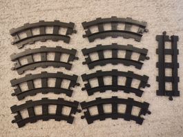 LEGO DUPLO Vintage Rails Noirs 4562 + 4563 – 9 pièces